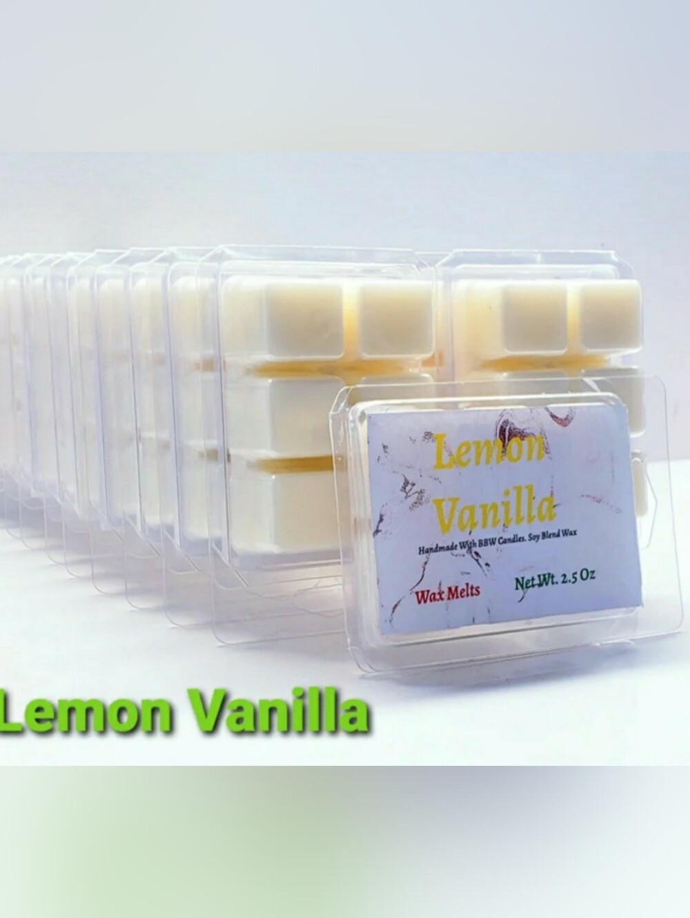 LEMON VANILLA -Bath & Body Works Candle Wax Melts- $8 per pack